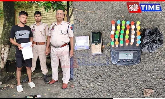 STF Assam Seizes Heroin and Arrests Drug Peddler in Guwahati